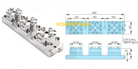 Mâm cặp điện cực cho máy gia công kim loại ZRS-321113