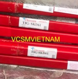 Que hàn TIG khuôn thép 1.2344