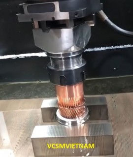 Ứng dụng điện cực xung ren EDM trong khuôn mẫu