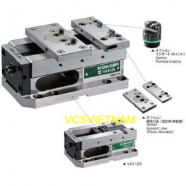 Ê tô Kitagawa VAX125C (2 má kẹp dịch chuyển)