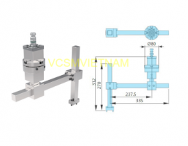 Đầu gá kính hiển vi cho máy gia công kim loại ZRS-423163