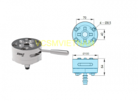 Đầu kẹp điện cực cho máy gia công kim loại ZRS- 511203