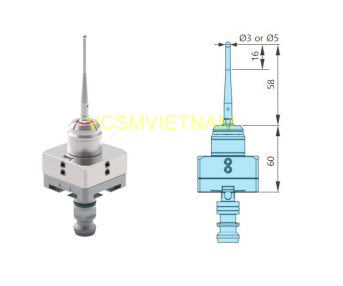 Đầu đo vị trí sản phẩm cho máy gia công kim loại ZRS-424123, ZRS-424125